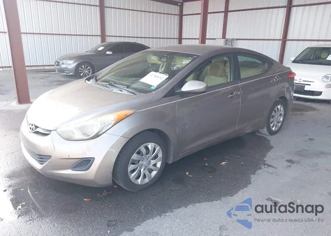 2012 Hyundai Elantra Gls из США, поврежденный, VIN 5NPDH4AE5CH119892